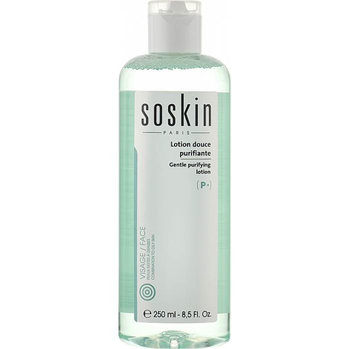 Очищающий лосьон Soskin Gentle purifying lotion 250mL