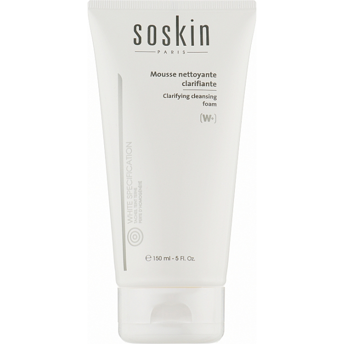 Очищающий мус с осветляющим эффектом Soskin Clarifying cleansing foam 150mL