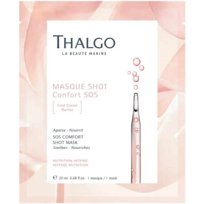 Маска Комфорт с комплексом Холодный морской крем Thalgo SOS Comfort Shot Mask SOS