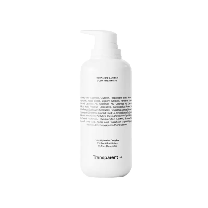Керамидный барьерный уход за телом Transparent Lab Ceramide Barrier Body Treatment