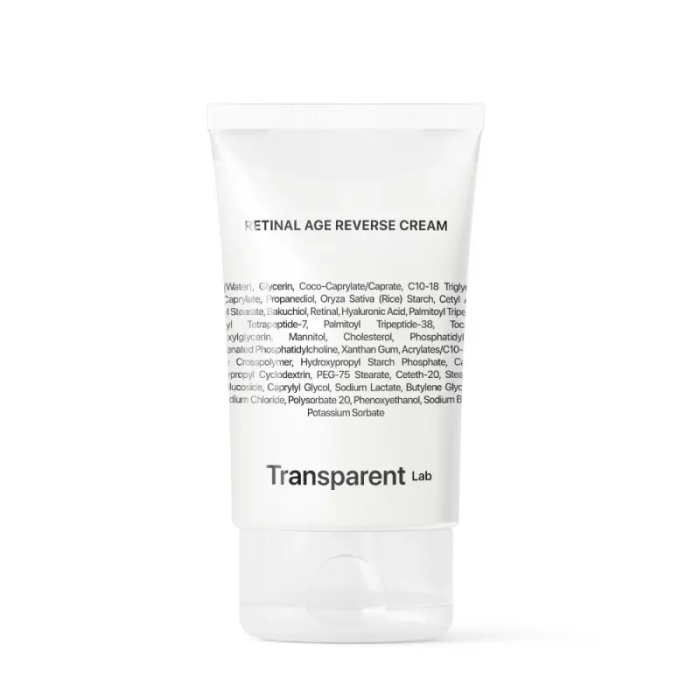 Антивозрастный крем для лица с ретиналем и бакучиолом Transparent Lab Retinal Age Reverse Cream
