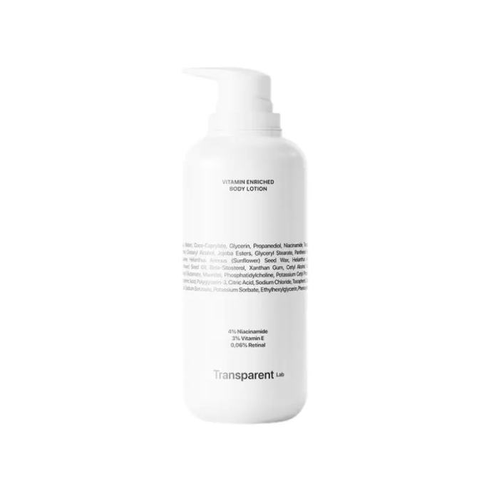 Обогащенный витаминами лосьон для тела Transparent Lab Vitamin Enriched Body Lotion